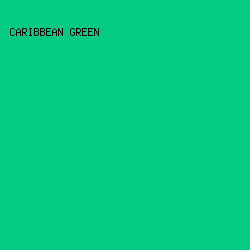 03CB81 - Caribbean Green color image preview