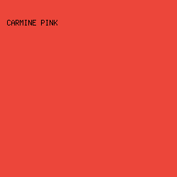 ec463a - Carmine Pink color image preview