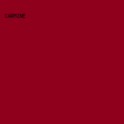8e001c - Carmine color image preview