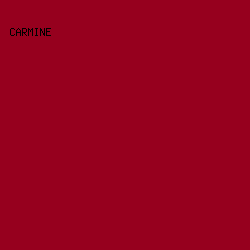 96001e - Carmine color image preview
