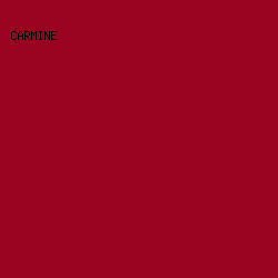 9A0320 - Carmine color image preview