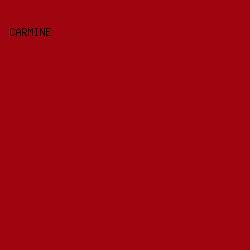 9e050f - Carmine color image preview
