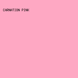 FEA8C3 - Carnation Pink color image preview
