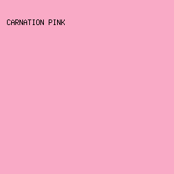 f9aac6 - Carnation Pink color image preview