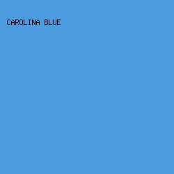 4C9CE1 - Carolina Blue color image preview