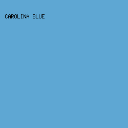 5EA7D3 - Carolina Blue color image preview