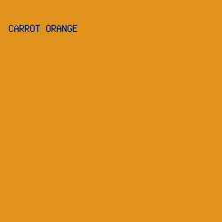 E1931D - Carrot Orange color image preview