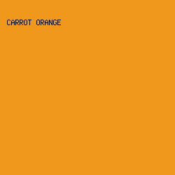 F0981C - Carrot Orange color image preview