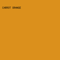 db901c - Carrot Orange color image preview