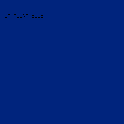 00247D - Catalina Blue color image preview