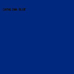 00287e - Catalina Blue color image preview