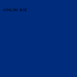 002c7e - Catalina Blue color image preview