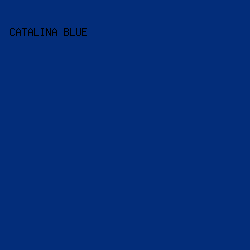 032d7a - Catalina Blue color image preview