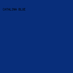 082e7b - Catalina Blue color image preview