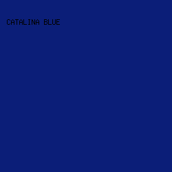0B1E78 - Catalina Blue color image preview
