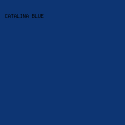 0d3573 - Catalina Blue color image preview