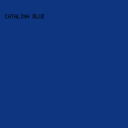 0d3580 - Catalina Blue color image preview