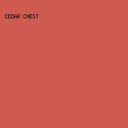 CE5A50 - Cedar Chest color image preview