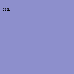 8D8FCC - Ceil color image preview