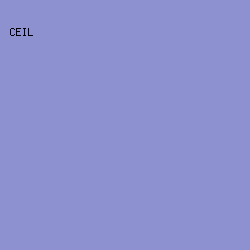 8E91CF - Ceil color image preview