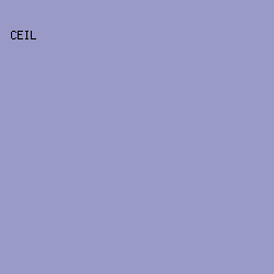 9A9AC6 - Ceil color image preview