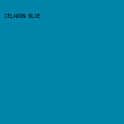 0085aa - Celadon Blue color image preview
