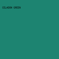 1d8471 - Celadon Green color image preview