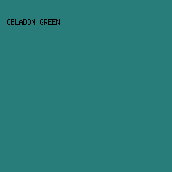287D7A - Celadon Green color image preview