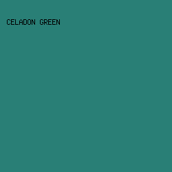 297f76 - Celadon Green color image preview
