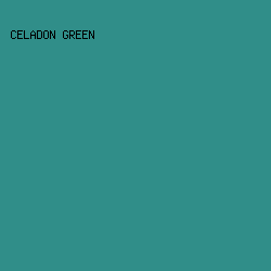 308e89 - Celadon Green color image preview