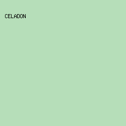 B6DEB9 - Celadon color image preview