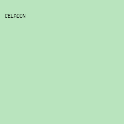 B9E4BE - Celadon color image preview