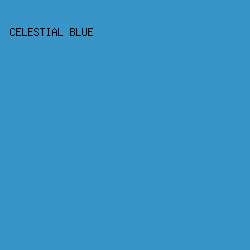 3994c8 - Celestial Blue color image preview