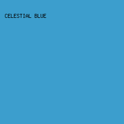 3C9ECD - Celestial Blue color image preview
