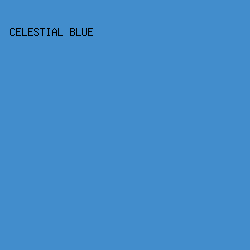 428dcc - Celestial Blue color image preview
