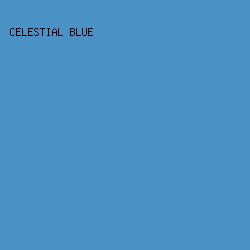 4a92c5 - Celestial Blue color image preview