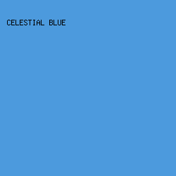 4c9add - Celestial Blue color image preview