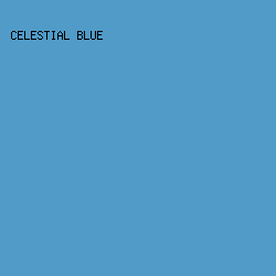 509BC8 - Celestial Blue color image preview