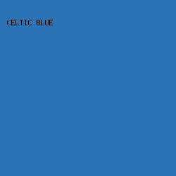 2A74B6 - Celtic Blue color image preview