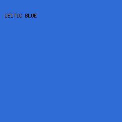 2F6CD6 - Celtic Blue color image preview