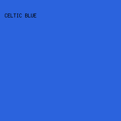 2b63dd - Celtic Blue color image preview