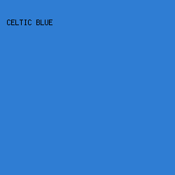 2f7dd3 - Celtic Blue color image preview