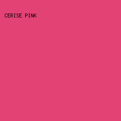 E34275 - Cerise Pink color image preview