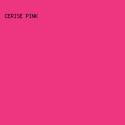 ED3580 - Cerise Pink color image preview
