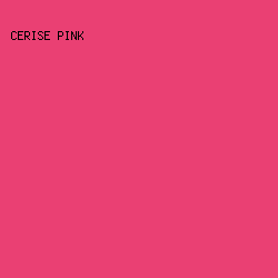 ea4073 - Cerise Pink color image preview