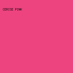 ed447f - Cerise Pink color image preview