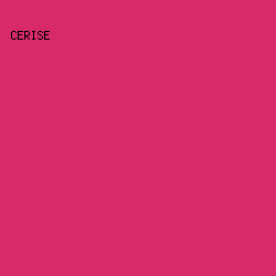 D82A69 - Cerise color image preview