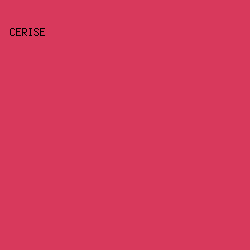 D8395C - Cerise color image preview