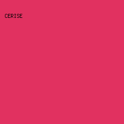 E13160 - Cerise color image preview