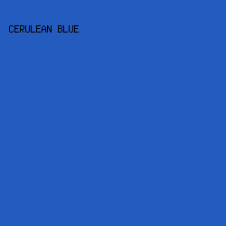 245BBE - Cerulean Blue color image preview